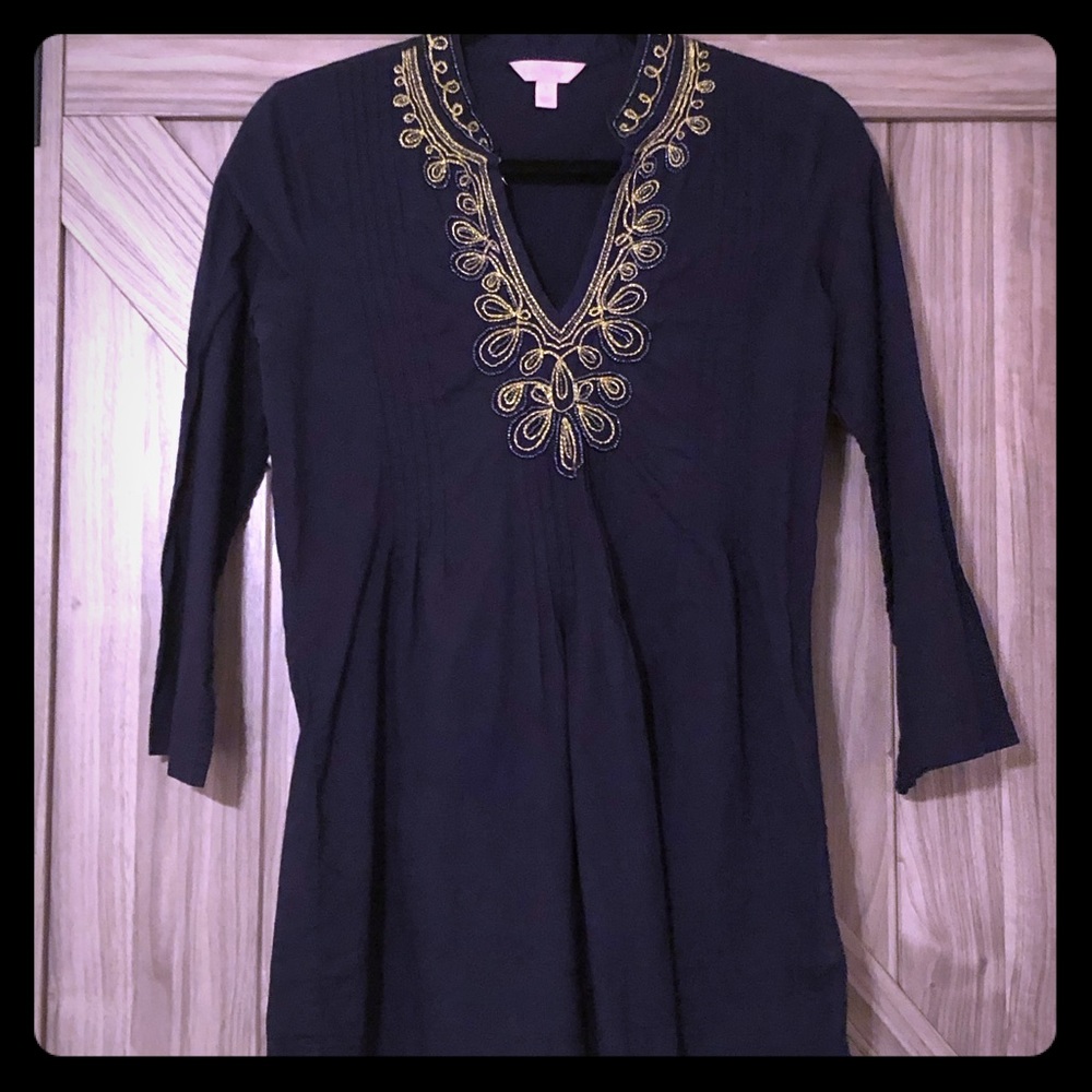 Lilly Pulitzer Navy Tunic